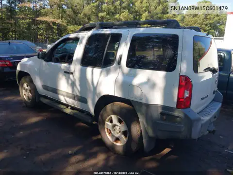 5N1AN08W15C601479 — 2005 Nissan Xterra, фото 3 с аукциона IAAI, Естественный износ