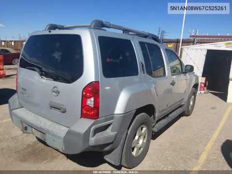 2007 Nissan Xterra S VIN 5N1AN08W67C525261 фото 5