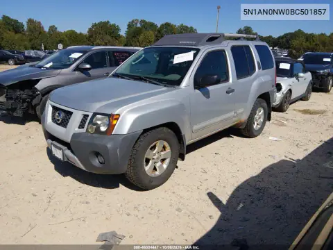 2011 Nissan Xterra S VIN 5N1AN0NW0BC501857 фото 3