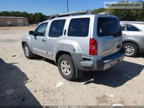 2011 Nissan Xterra S VIN 5N1AN0NW0BC501857 фото 4