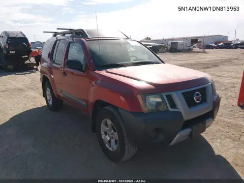 5N1AN0NW1DN813953 — 2013 Nissan Xterra, Естественный износ, фото до ремонта