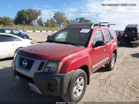 2013 Nissan Xterra S VIN 5N1AN0NW1DN813953 фото 3