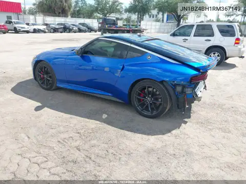 JN1BZ4BH1RM367149 — 2024 Nissan Z, фото 4 с аукциона IAAI, Задняя часть