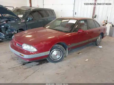 1992 Oldsmobile 88 Royale VIN 1G3HN53L5NH374684 фото 2
