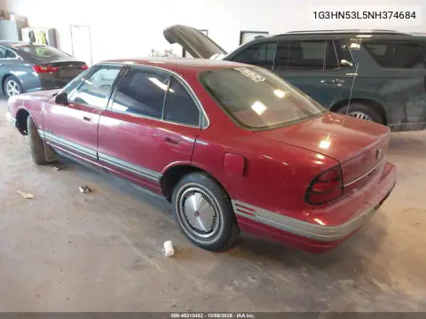 1992 Oldsmobile 88 Royale VIN 1G3HN53L5NH374684 фото 3