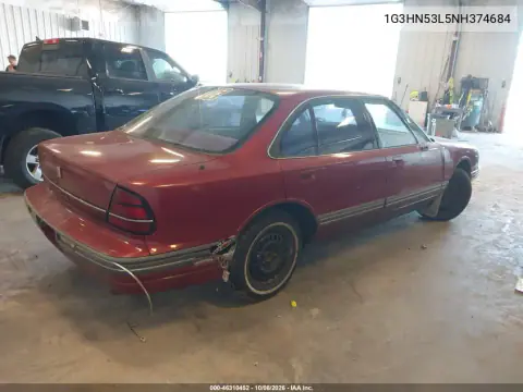 1992 Oldsmobile 88 Royale VIN 1G3HN53L5NH374684 фото 4
