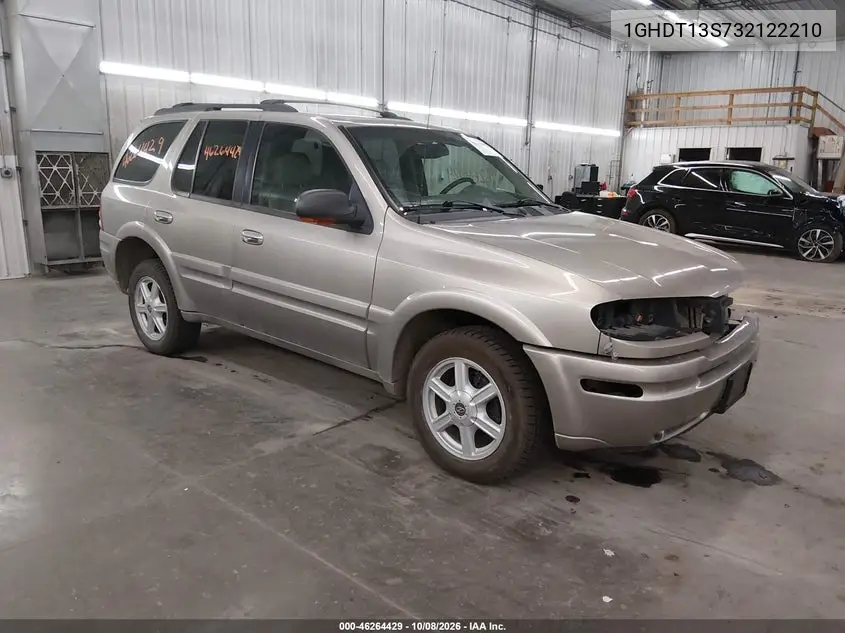 2003 Oldsmobile Bravada VIN 1GHDT13S732122210 фото 2