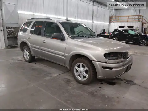 1GHDT13S732122210 — 2003 Oldsmobile Bravada, Передняя часть, фото до ремонта