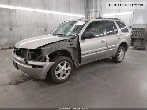 2003 Oldsmobile Bravada VIN 1GHDT13S732122210 фото 3