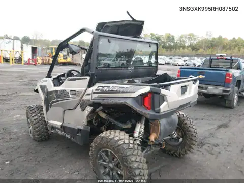 3NSGXK995RH087502 — 2024 Polaris General, фото 3 с аукциона IAAI, Повреждения со всех сторон