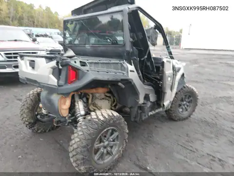 3NSGXK995RH087502 — 2024 Polaris General, фото 4 с аукциона IAAI, Повреждения со всех сторон