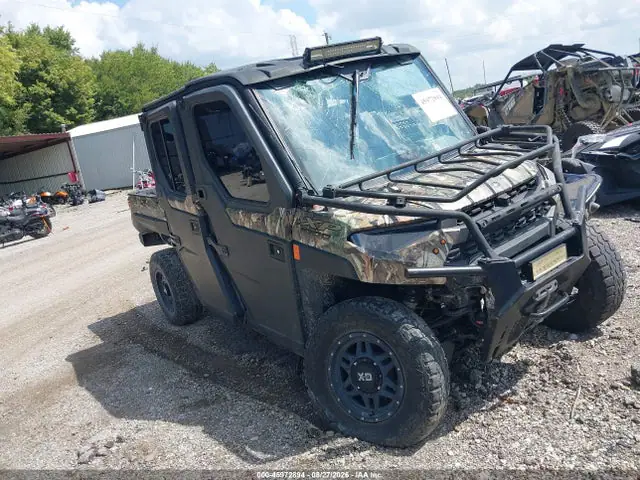 4XARSZ994M8448439 — 2021 Polaris Ranger Crew Xp 1000 Northstar Ultimate, Правый бок (Right Side), фото до ремонта