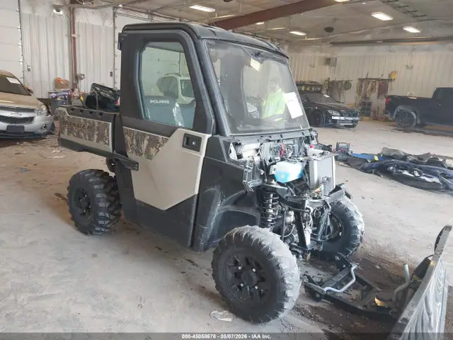 3NSMAU572SE086674 — 2025 Polaris Ranger Sp 570 Northstar Edition, Передняя часть (Front End), фото до ремонта
