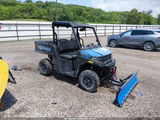 3NSMAE57XSE020475 — 2025 Polaris Ranger Sp 570 Premium, Левый бок (Left Side), фото до ремонта