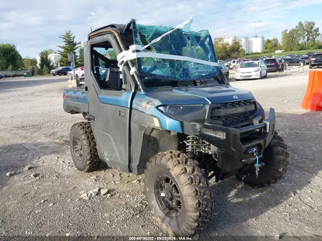 4XARRY993S8275676 — 2025 Polaris Ranger Xp 1000 Northstar Ultimate, Крыша (Roof), фото до ремонта
