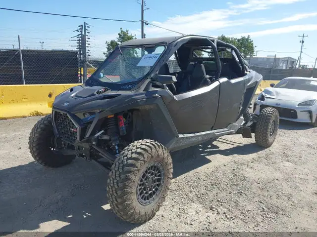 3NSR4D2K5SG144769 — 2025 Polaris Rzr Pro R 4 Ultimate, фото 2 с аукциона IAAI 29.09.2026, Опрокидывание