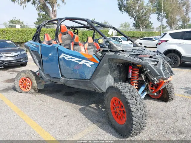 3NSS4D92XSG069283 — 2025 Polaris Rzr Pro S 4 Ultimate, Опрокидывание (Rollover), фото до ремонта