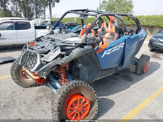 3NSS4D92XSG069283 — 2025 Polaris Rzr Pro S 4 Ultimate, фото 2 с аукциона IAAI 13.10.2026, Опрокидывание