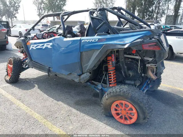 3NSS4D92XSG069283 — 2025 Polaris Rzr Pro S 4 Ultimate, фото 3 с аукциона IAAI 13.10.2026, Опрокидывание