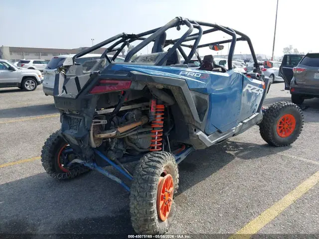 3NSS4D92XSG069283 — 2025 Polaris Rzr Pro S 4 Ultimate, фото 4 с аукциона IAAI 13.10.2026, Опрокидывание