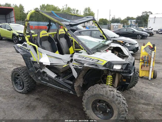 3NSVBE873JH473749 — 2018 Polaris Rzr S 900 Eps, Опрокидывание (Rollover), фото до ремонта