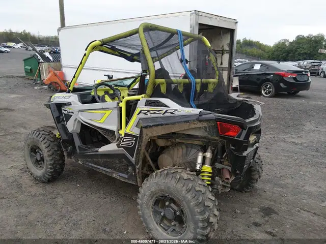3NSVBE873JH473749 — 2018 Polaris Rzr S 900 Eps, фото 3 с аукциона IAAI 30.09.2026, Опрокидывание