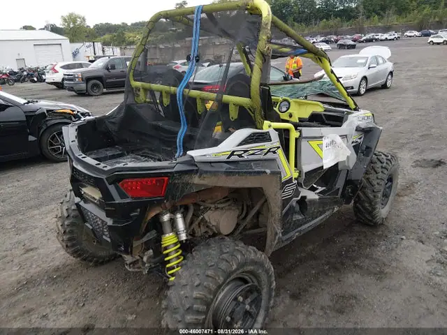 3NSVBE873JH473749 — 2018 Polaris Rzr S 900 Eps, фото 4 с аукциона IAAI 30.09.2026, Опрокидывание