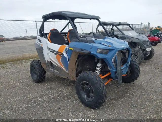 3NSASK99XRH093459 — 2024 Polaris Rzr Trail S 1000 Ultimate, Передняя часть (Front), фото до ремонта