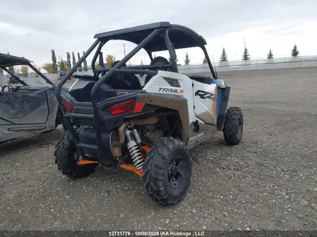 3NSASK99XRH093459 — 2024 Polaris Rzr Trail S 1000 Ultimate, фото 4 с аукциона IAAI 13.10.2026, Передняя часть