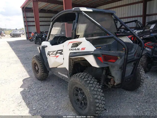 3NSASA871MN859244 — 2021 Polaris Rzr Trail S 900 Sport, фото 3 с аукциона IAAI 29.09.2026, Левый бок