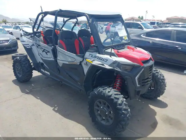 3NSN4E928MF581068 — 2021 Polaris Rzr Xp 4 Turbo, Опрокидывание (Rollover), фото до ремонта