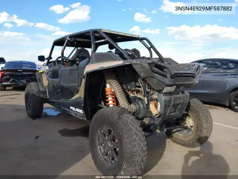 2021 Polaris Rzr Xp 4 Turbo VIN 3NSN4E929MF587882 фото 4