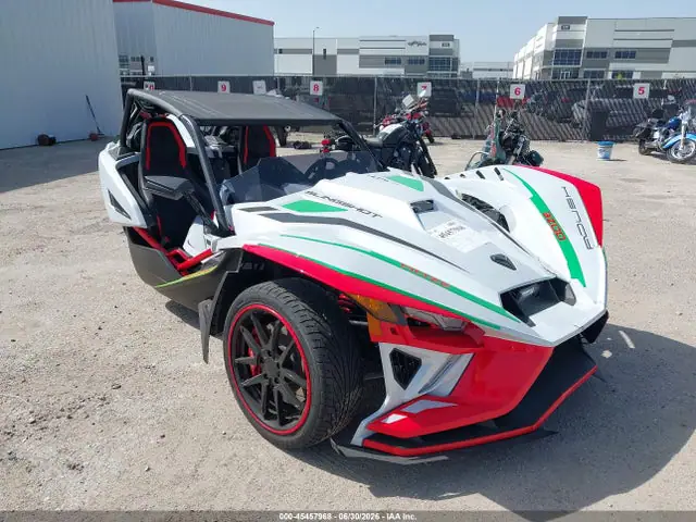 57XAALHB1R8162900 — 2024 Polaris Slingshot Roush Edition, Левый бок (Left Side), фото до ремонта