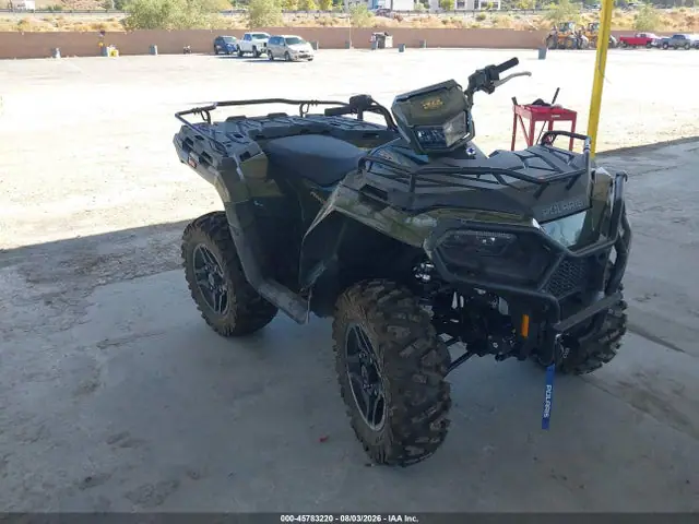 4XASEZ575TA022943 — 2026 Polaris Sportsman 570 Premium/40TH Anniversary, Left & Right Side, фото до ремонта
