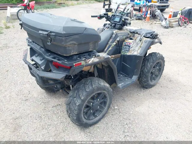 4XASXE858MB778808 — 2021 Polaris Sportsman 850 Premium, фото 4 с аукциона IAAI 30.09.2026, Задняя часть слева