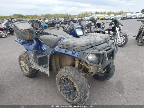 4XASYE854LB315043 — 2020 Polaris Sportsman Touring 850, Roll Over, фото до ремонта