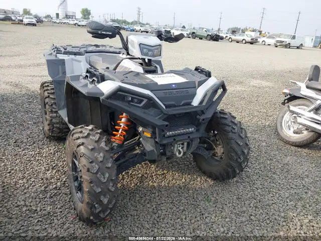 4XASLZ950MB773328 — 2021 Polaris Sportsman Xp 1000 S, Передняя часть (Front End), фото до ремонта