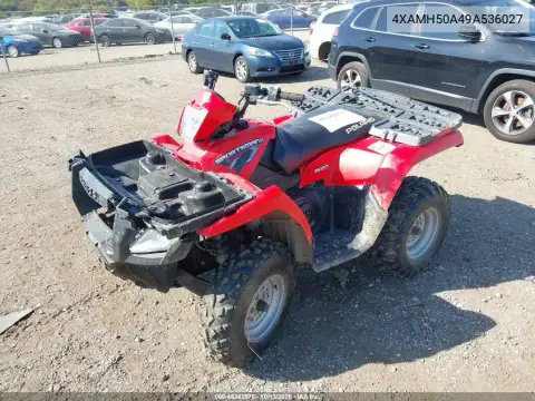 2009 Polaris Sportsman 500 H.o. VIN 4XAMH50A49A536027 фото 2