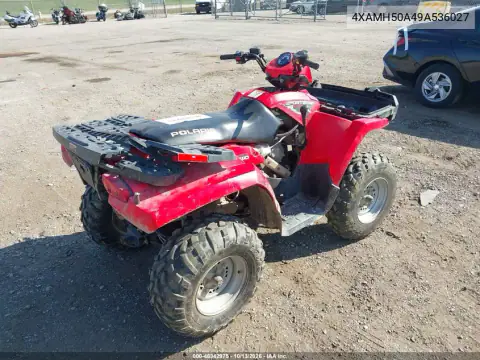 2009 Polaris Sportsman 500 H.o. VIN 4XAMH50A49A536027 фото 4