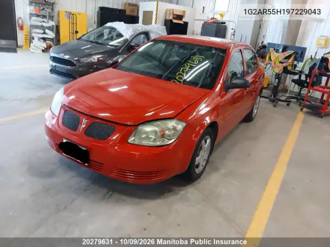 2009 Pontiac G5 VIN 1G2AR55H197229043 фото 2