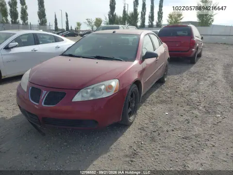 2009 Pontiac G6 New Se VIN 1G2ZG57B894216647 фото 3