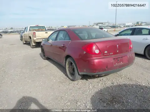 2009 Pontiac G6 New Se VIN 1G2ZG57B894216647 фото 4