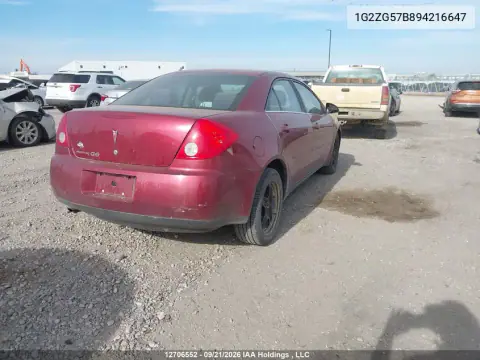 2009 Pontiac G6 New Se VIN 1G2ZG57B894216647 фото 5