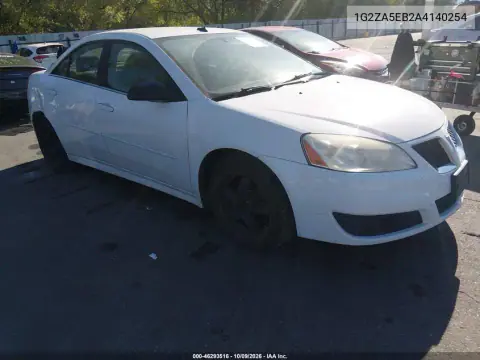 1G2ZA5EB2A4140254 — 2010 Pontiac G6, Левая сторона, фото до ремонта