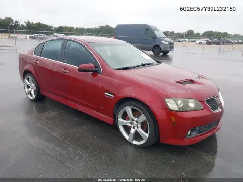 6G2EC57Y39L232150 — 2009 Pontiac G8, Естественный износ, фото до ремонта