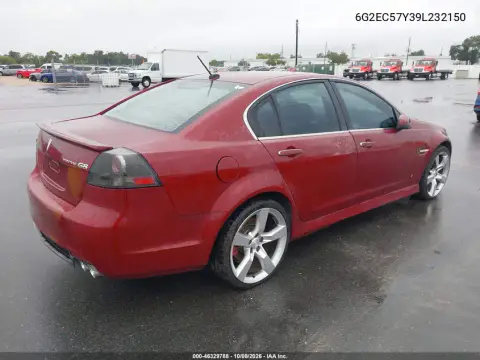 2009 Pontiac G8 Gt VIN 6G2EC57Y39L232150 фото 4