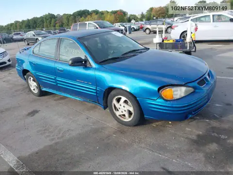 1G2NF52TXYM809149 — 2000 Pontiac Grand AM, Левая сторона, фото до ремонта