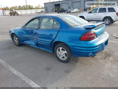 2000 Pontiac Grand Am Se1 VIN 1G2NF52TXYM809149 фото 4