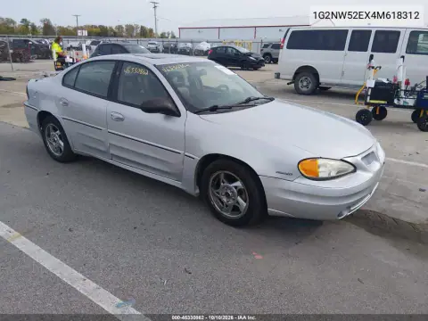 1G2NW52EX4M618312 — 2004 Pontiac Grand AM, Левая сторона, фото до ремонта