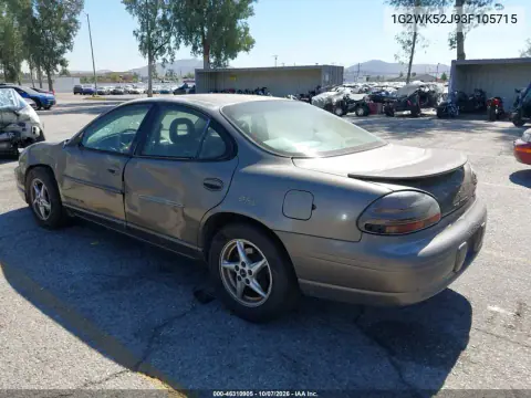 2003 Pontiac Grand Prix Se VIN 1G2WK52J93F105715 фото 4